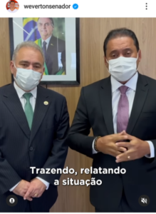 Não é visita à Queiroga que aproxima Weverton do bolsonarismo