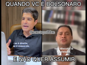 Vídeo: ACM Neto x Weverton: quando são Bolsonaro, mas não assumem…