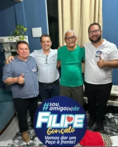 Paço do Lumiar: Núbia Dutra abençoou Filipe “dos” Gonçalo???