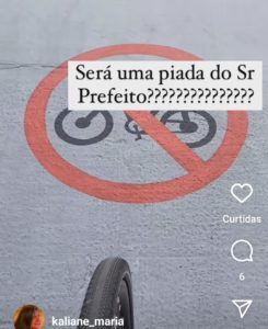 Pera aí!!! Ao inves de criar ciclovias São Luís, estão acabando com as existentes?