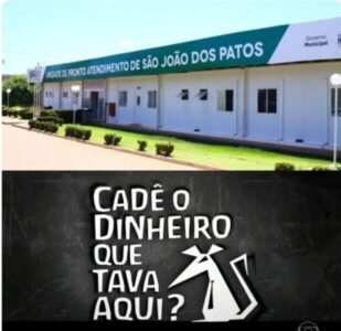 Corrupção! Servidor denuncia esquema criminoso na UPA de São João dos Patos