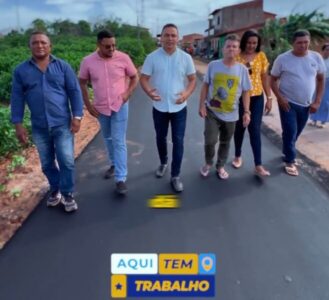 Concretização de um Sonho: Asfaltamento na Barreira de Madureira Impulsiona São Vicente