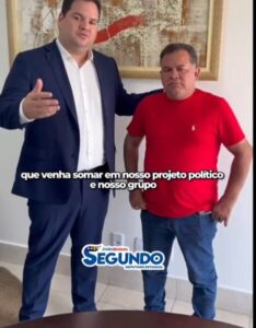 Vídeo: Deputado João Batista Segundo Recebe Apoio de Vereador Zé Filho e Mayane em Pinheiro