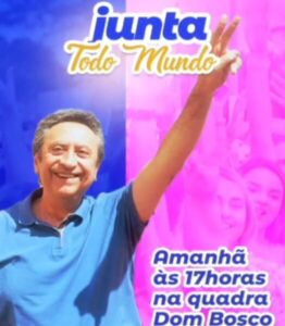 Ricardo Murad faz convite para evento de união com Luis Amovelar