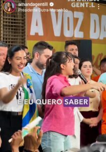 Amanda Gentil mostra a importância de Daniella representando as Mulheres na eleição de Presidente Dutra…