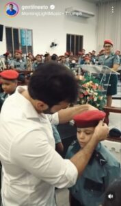 Gentil Neto e a importância da Escola Militar… Assistam ao vídeo!!!