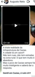 A politiquice, a hipocrisia e a ingratidão da combalida “oposição” em Caxias