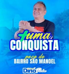 Vídeo: Prefeito Atuante de São Bento, Dino Penha, Inicia Perfuração de Poço Artesiano no Bairro São Manoel