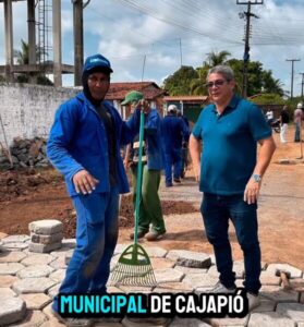 Vídeo: Dr. Marcone Impulsiona Desenvolvimento em Cajapió com Obras de Calçamento
