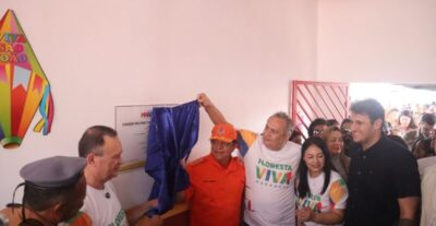 Prefeito Dino Penha Celebra Reforma da Escola Militar e Lançamento do Programa Floresta Viva em São Bento