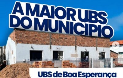 Prefeito Dr. Marcone Visita Obras de Reforma da Unidade Básica de Saúde no Povoado Boa Esperança