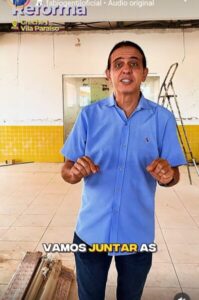 Caxias: E tome asfalto, e tome calçamento, e tome reforma, e tome construção…