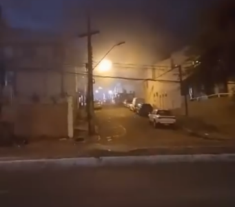Assista! Incêndio atinge laboratório perto do Hospital Centro Médico no Monte Castelo, em São Luís