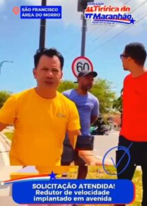 Solicitação do Vereador Tiririca do Maranhão é Atendida com Sucesso: Radar de Velocidade Instalado na Avenida Ferreira Gullar no Morro