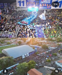 As imagens falam mais que 1000 palavras!!! 25 mil caxienses transformam a Convenção de Gentil Neto e Eugênio Coutinho num mega evento…