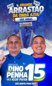 Grande Arrastão da Onda Azul movimenta São Bento nesta sexta-feira