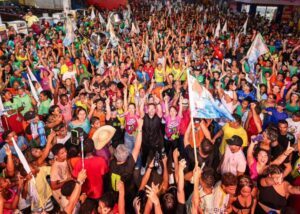 Mais de 15 Mil Pessoas Participam de Mega Arrastão em Apoio ao Dr. Kaio nas Ruas de Pinheiro