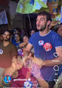 Caxias: A “Onda Azul do 11” transmite otimismo aos caxienses, que esperam a vitória de Gentil Neto…