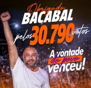 Roberto Costa é eleito prefeito de Bacabal
