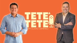 Felipe Camarão será o entrevistado na estreia do podcast ‘Tete à Tete’, com Olavo Sampaio