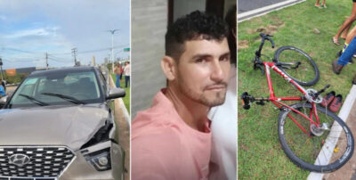 VÍDEO! Ciclista é atropelado e morto na Avenida dos Holandeses; motorista cabeleireiro quase foi linchado