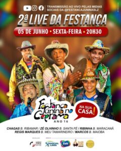 Maioba, Ribamar, Santa Fé, Maracanã e Meu Tamarineiro em live…