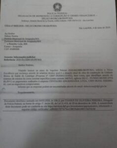 Hélder Aragão continua na mira da PF por suspeita de desvio de verbas