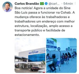 Sine São Luís vai funcionar agora na Cohab