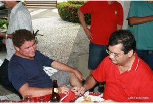 A história de uma foto: Flávio Dino antes do poder…