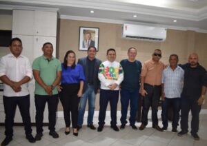 Zé Inácio reúne-se com SSP e representantes de Mirinzal para melhorias na segurança do município