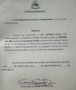 Comoção marca despedida do coronel Patrício, dos Bombeiros…
