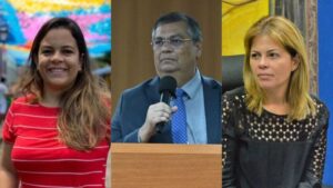 Rafaela Vidigal e Larissa Abdalla acompanham Dino no STF