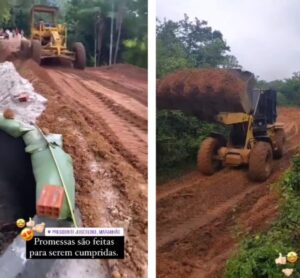 Presidente Juscelino: Aline Rezende atua forte na Zona Rural; vídeos