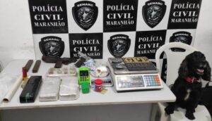 Em mega operação, PC apreende armas, submetralhadora e grande quantidade de drogas em Timon