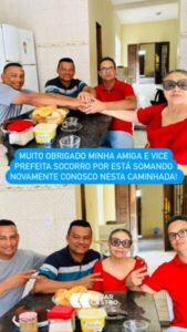 Cachoeira Grande: César e Socorro do Amadeu ‘fumam o cachimbo da paz’; vídeo
