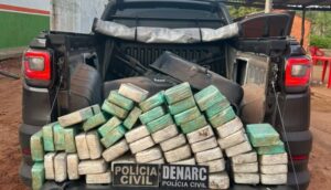Em Grajaú, Polícia Civil apreende 59 kg de crack e prende uma pessoa