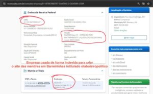 Adversários criam site falso com empresa de Manaus para mentir contra Iracema Vale