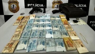 Criminosos levam R$ 50 mil em saidinha bancária e são presos dentro de motel