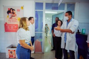Iracema Vale incentiva doação de leite materno em visita à Maternidade de Alta Complexidade do Maranhão