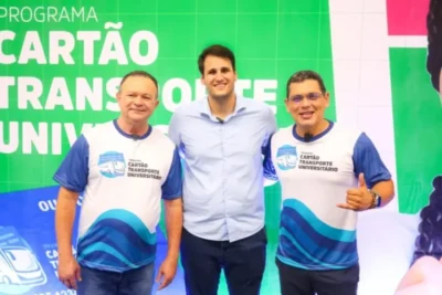 Orleans Brandão acompanha entrega do Cartão Transporte Universitário