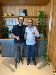 Paço do Lumiar: Prefeito Inaldo Pereira e deputado federal Fábio Macedo discutem melhorias para o município