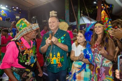 Governador Brandão prestigia Arraial da Assembleia Legislativa e parabeniza a presidente Iracema Vale pelo sucesso evento