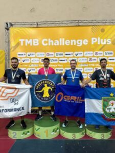 Jefferson Silva é campeão brasileiro de tênis de mesa em Natal