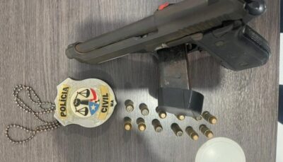 Homem é preso em flagrante com arma de fogo ilegal em São José de Ribamar