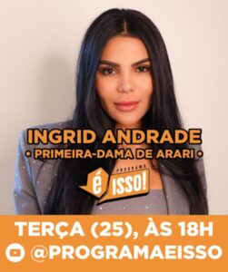 Primeira-dama de Arari participa do programa É Isso!