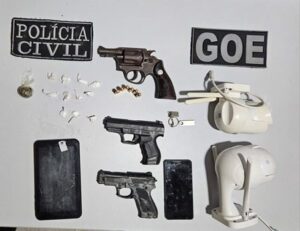 Força-tarefa da PC e PM prende cinco supeitos por associação criminosa em Caxias