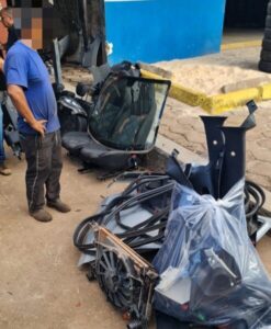 Dono de sucata é preso por receptação de veículo furtado em São Luís