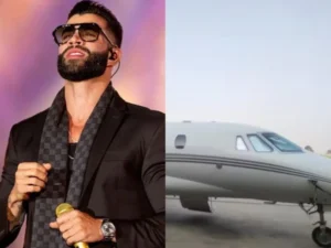 Avião de Gusttavo Lima é apreendido em operação que prendeu Deolane Bezerra