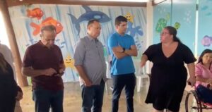 “Queria que continuasse mesma coisa que Flávio Dino fez”, ouve Brandão de mãe na Casa Ninar