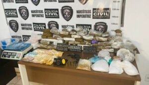 Homem é preso em Imperatriz com mais de 19kg de maconha, crack e cocaína